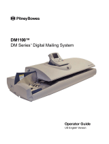 Pitney Bowes Postal Equipment DM1100 User manual