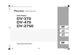 Pioneer dv 370 User manual