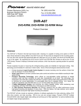 Pioneer DVR-107 User manual