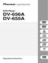 Pioneer DV-656A User manual