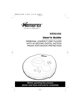 Memorex MD6457CP User manual