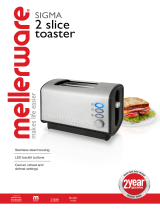 Mellerware Toaster 24105 850W User manual