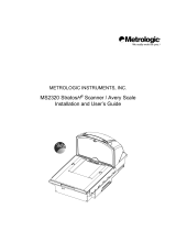 Metrologic Instruments Scanner MS2320 User manual