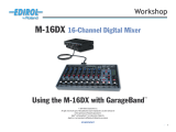 Roland Music Mixer M-16DX User manual