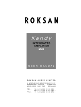 Roksan Audio Kandy User manual