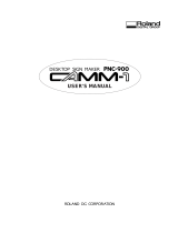 Roland PNC-900 User manual