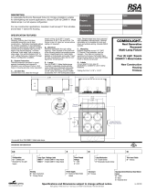 RSA Lighting Indoor Furnishings Indoor Furnishings User manual