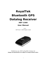 RoyalTek GPS Receiver RBT-2300 User manual