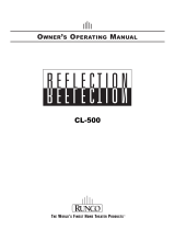 Runco REFLECTION User manual