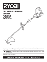 Ryobi Outdoor PLT3043E, RY70103A User manual