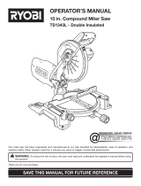 Ryobi TS1343L User manual