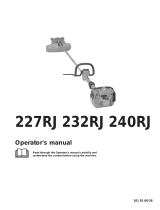 Ryobi 232RJ User manual