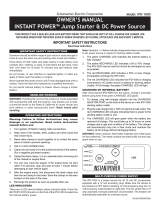 Schumacher Power Supply IPD-1000 User manual