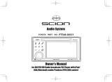 Scion Stereo System PT546-00121 User manual