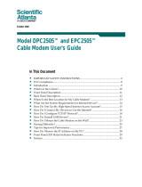 Cisco EPC2505 User manual