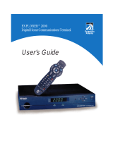 Scientific Atlanta Satellite TV System EXPLORER 2000 User manual