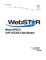 Scientific Atlanta Modem DPX213 User manual