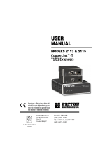 Patton electronic 2113 User manual