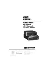 Patton electronics Modem 1088/C User manual