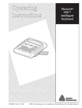 Paxar Mouse Monarch 939i User manual