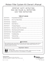 Pentair Water Dispenser filter User manual