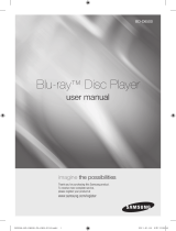 Samsung DVD Player BD-D6500 User manual