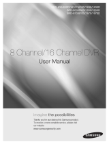 Samsung DVR 1670 User manual
