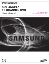 Samsung DVR SDHP4080 User manual