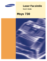 Samsung Msys 730 User manual
