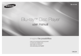 Samsung Blu-ray Player BD-E5700/ZA User manual