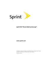 Samsung SPH-A420 Sprint User manual
