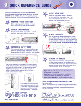 Sanofi-aventis Insulin Pen Lantus SoloSTAR User manual