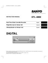 Sanyo DTL-4800P User manual