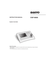 Sanyo VSP-9000 User manual