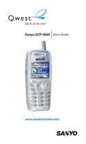 Sanyo SCP-4920 User manual