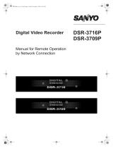 Sanyo DSR-3709P User manual