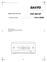 Sanyo DVR DSR-M User manual