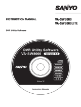 Sanyo VA-SW8000 User manual
