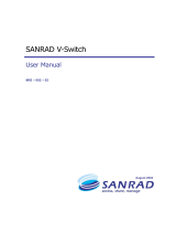 SANRAD Switch V-Switch User manual