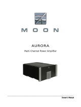 moon Stereo Amplifier AURORA User manual