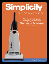 Simplicity Vacuum Cleaner 520E User manual