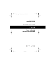 Radio Shack 14-1122 User manual