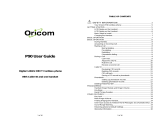 Oricom P100 User manual