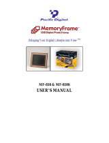 Pacific Digital Digital Photo Frame MF-810S User manual