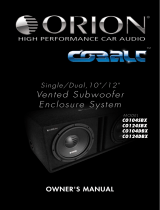 Orion CO124DBX  User manual