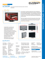 Ovideon Car Video System LCS3230 User manual