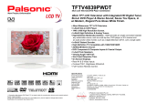 Palsonic TV DVD Combo TFTV4839PWDT User manual