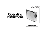 Panasonic AW-PB302 User manual