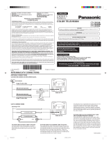 Panasonic CRT Television CT 13R18B User manual