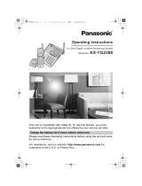 Panasonic Cordless Telephone KX-TG2388 User manual